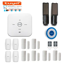 Приложение Tuya дистанционное управление WiFi GSM умная домашняя система охранной сигнализации Голосовое управление с Google home amazon alexa
