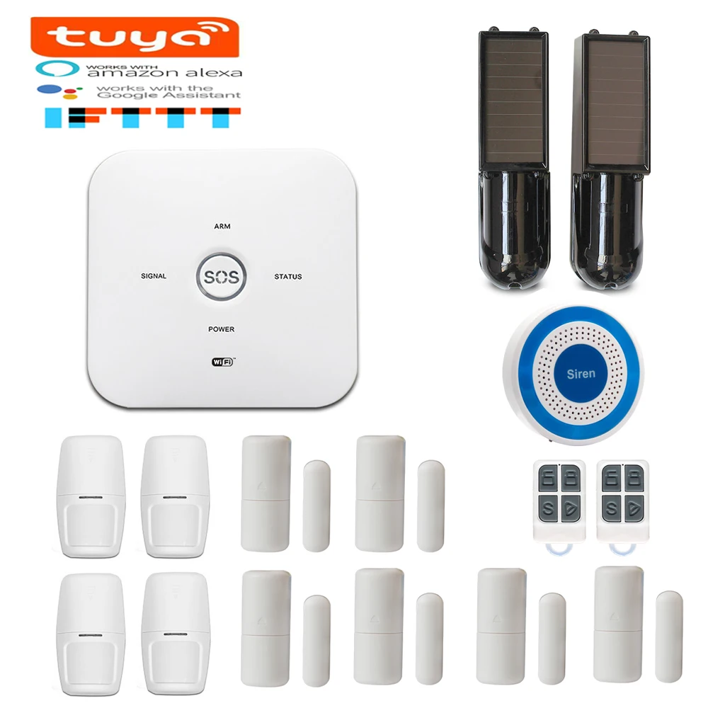 Система охранной сигнализации Tuya дистанционное управление через приложение Wi Fi