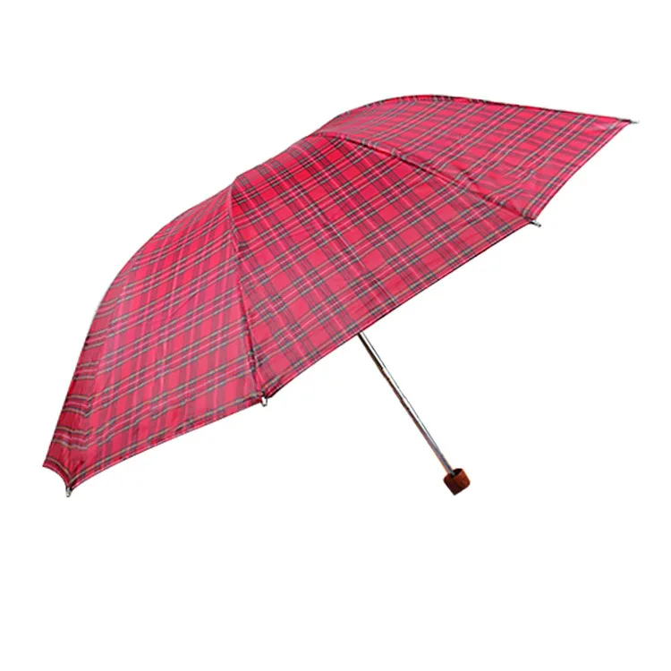 

10 Bone Extra-large Three-fold Umbrella Men Business Collapsable Pole ge zi san Gift Umbrella Reinforced Windproof Double All-We