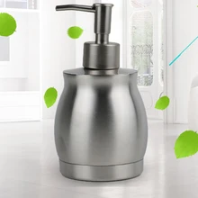 Высококачественный дозатор мыла из нержавеющей стали дезинфицирующее средство для рук в бутылке эмульсии приспособление для ванной комнаты оборудование для ванной комнаты