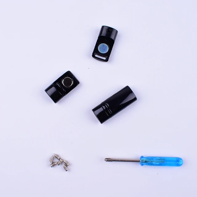 4pcs/pair Shoelace Buckle Metal Shoelaces Magnetic buckle Accessories Metal Lace Lock DIY Sneaker Kits Metal Lace Buckle black