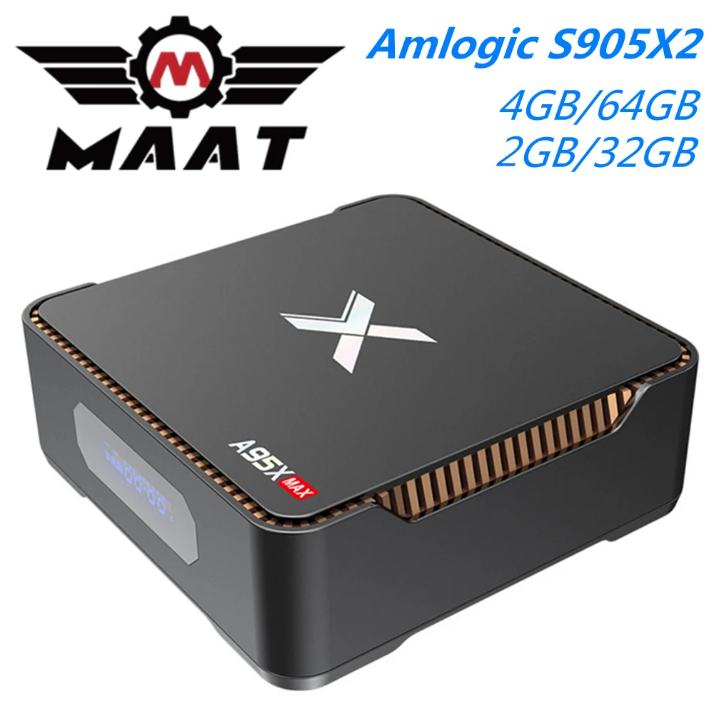 ТВ-приставка с четырёхъядерным процессором Amlogic S905X2 ОЗУ 4 Гб ПЗУ 64 ГБ Android 8 1 |