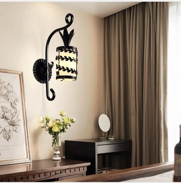 Moderna Badkamer Verlichting промышленных Декор Penteadeira Декор для дома светодиодный светильник для дома Wandlamp Спальня настенный светильник