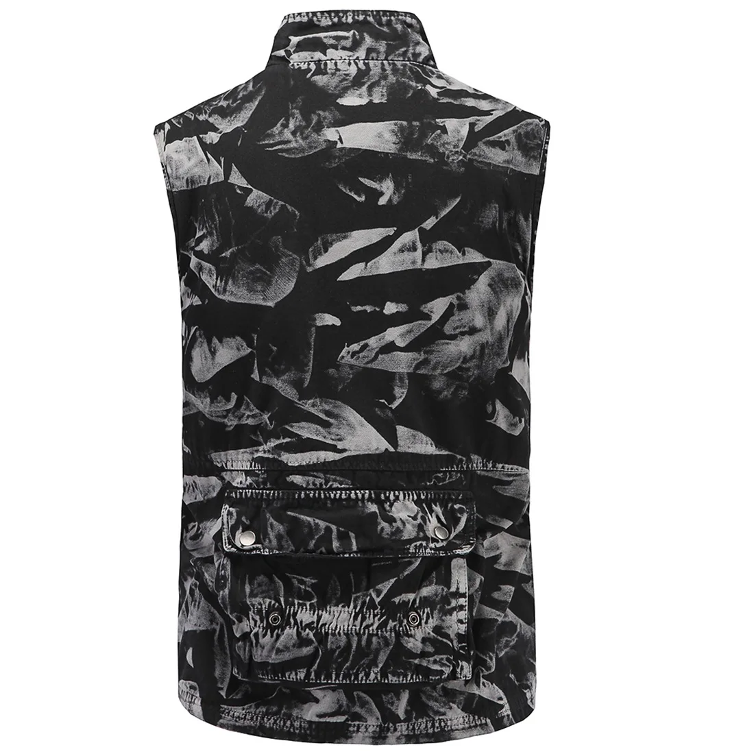[Code] European Outdoor Men Mountain Climbing Waistcoat Origional Men'S Wear Workwear Camouflage Pure Cotton Waistcoat Mg102