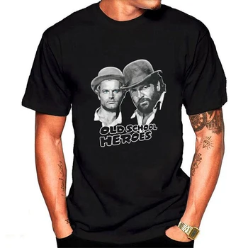 

Old School Heroes Boy T Shirt Men High Quality Aesthetic Cool Vintage Hip Hop T-Shirt Harajuku Streetwear Camisetas Hombre