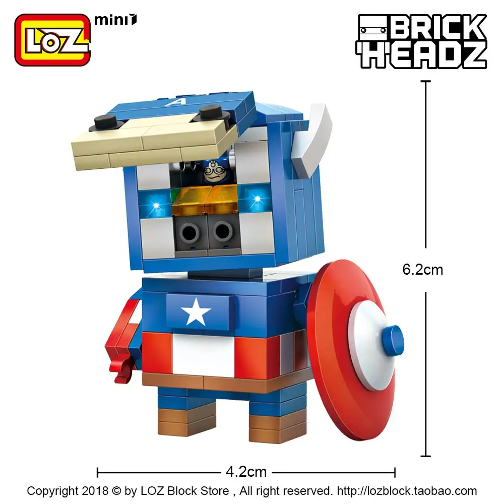 Authentic LOZ Mini-particle MINI Building Block Team Iron Man Assembly Toy Beautiful Man Building Blocks Spiderman Christmas Authentic LOZ Mini-particle MINI Building Block Team Iron Man Assembly Toy Beautiful Man Building Blocks Spiderman Christmas