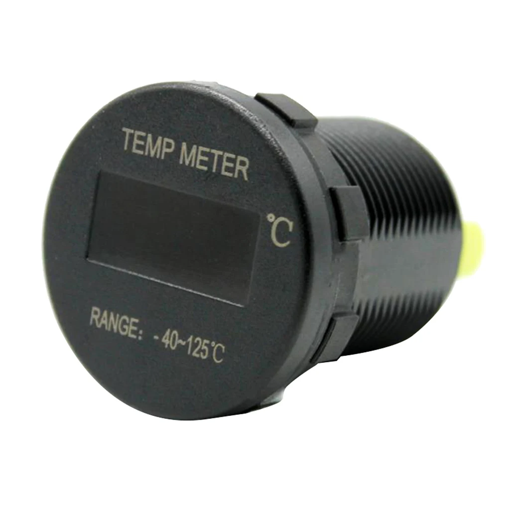 DC12V 24V Автомобиль Мотоцикл OLED цифровой дисплей датчик температуры метр термометр