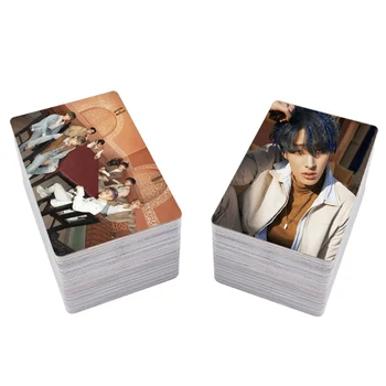 

100Pcs/set KPOP ATEEZ Album The Collection HD Photo Card PVC Cards Self Made LOMO Card Photocard
