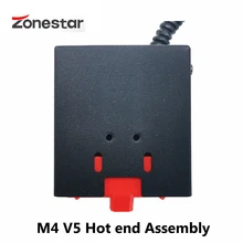 

ZONESTAR M4 4-IN-1-OUT Mix Color The 4th / 5th Version Hotend Assembly Four Colors Printhead Nozzle 1.75mm Filament Printer 1