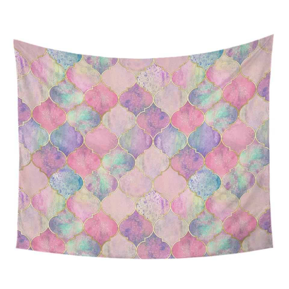 白底-BLGT1338粉紫花格