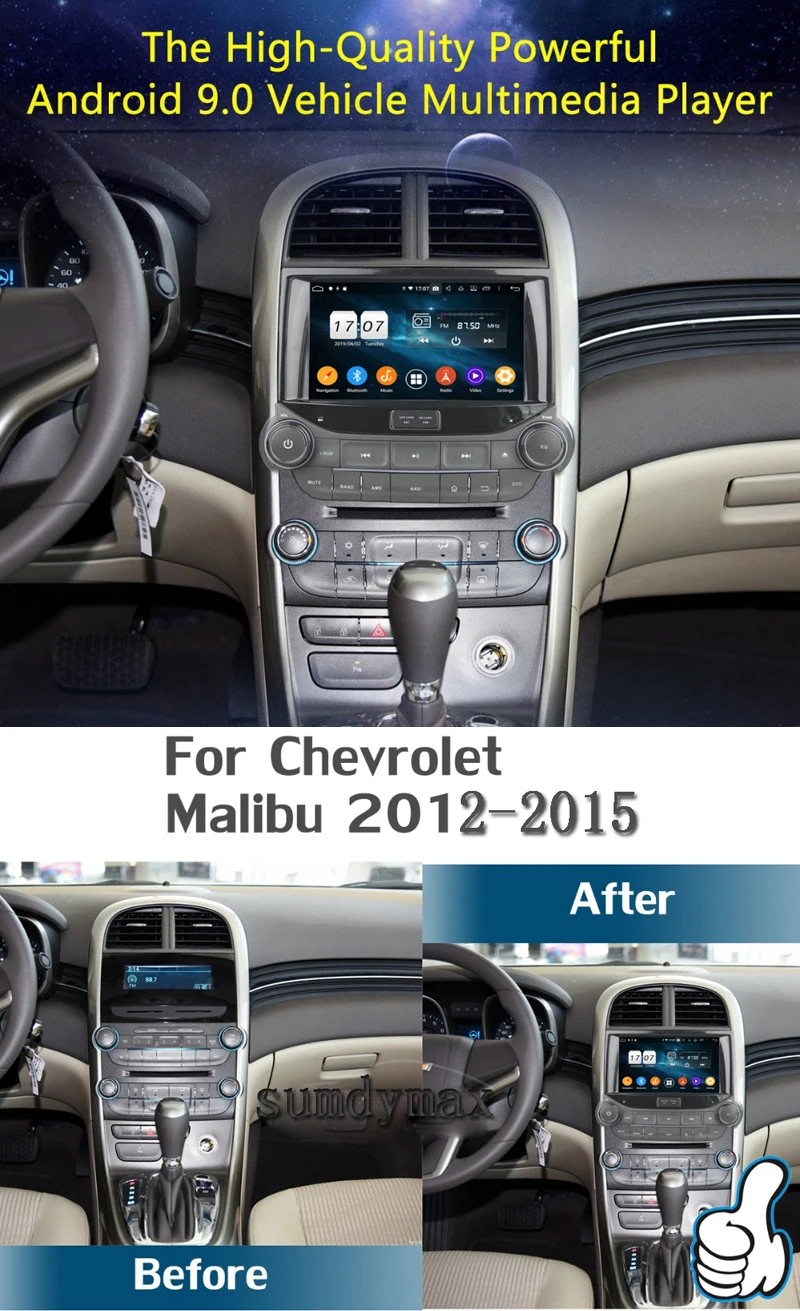 Flash Deal 8" Separate Octa-core 4G RAM Android 9.0 Car Multimedia Player For Chevrolet Malibu 2015 Video Audio Stereo Car DVD Player 6 Flash Deal 8" Separate Octa-core 4G RAM Android 9.0 Car Multimedia Player For Chevrolet Malibu 2015 Video Audio Stereo Car DVD Player 6