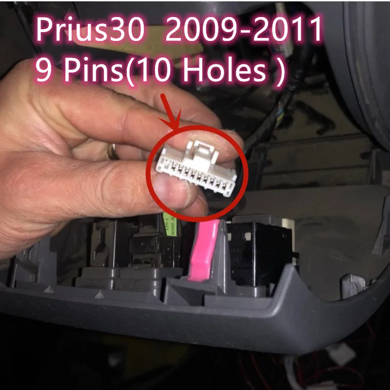 Toyota Prius 30 2009-2015 용 자동차 사이드 미러 폴더 자동 접기 및 확산 키트
