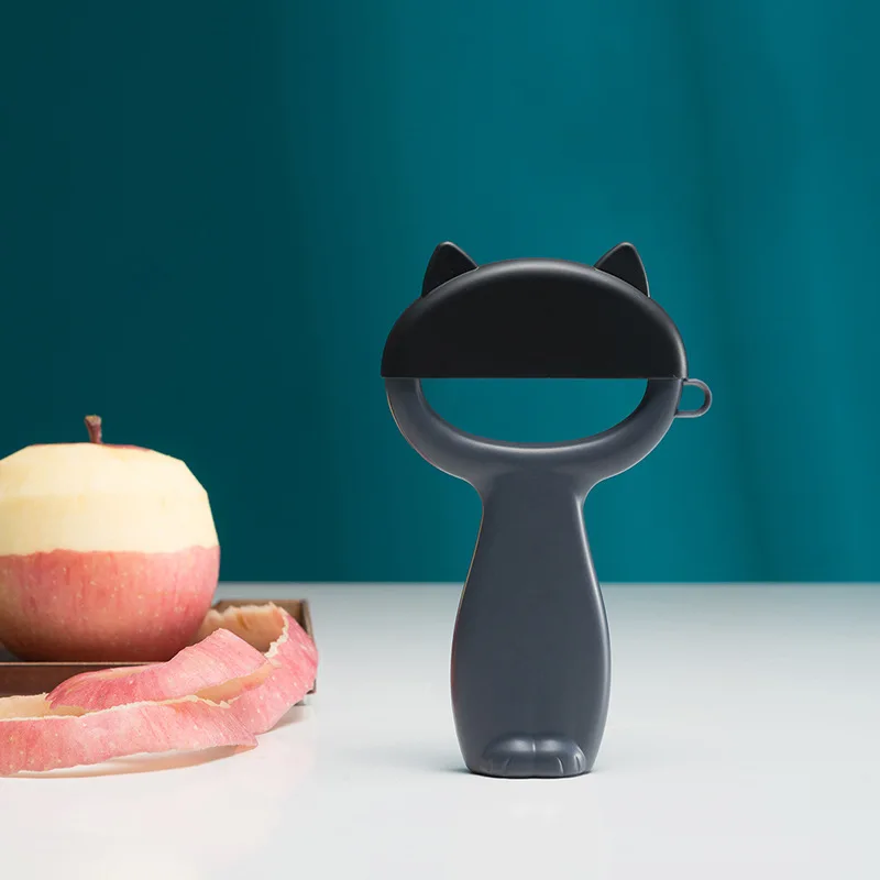 

Multi-function Peeler Fruit Vegetables Peeling Slicer Shredder Removal Cartoon Cute Cat Home Kitchen Tool Professional Gadget