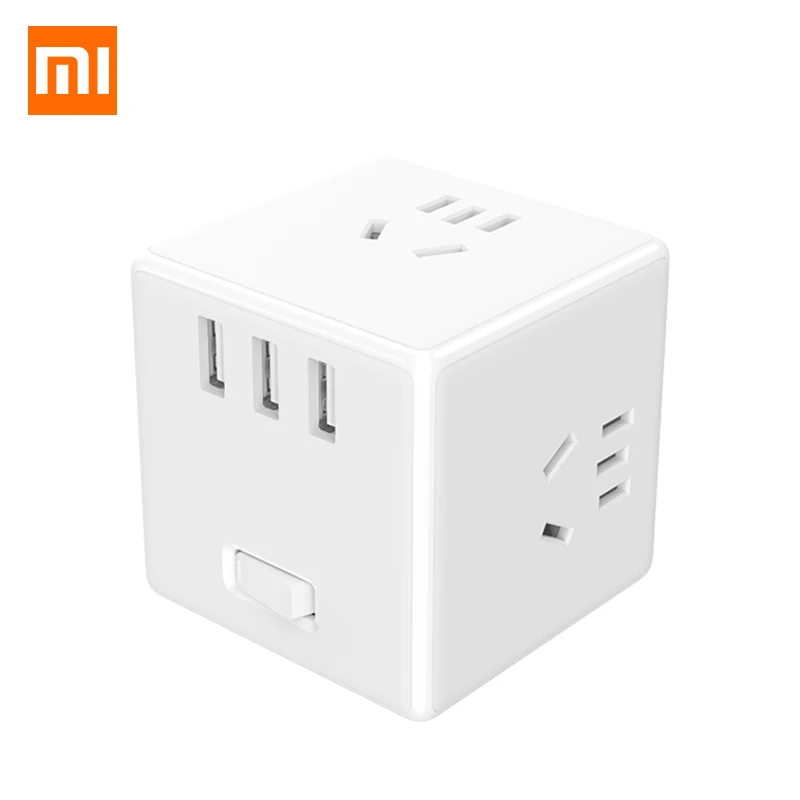 Высококлассный кубический преобразователь Xiaomi Mijia защитная дизайнерская полоса