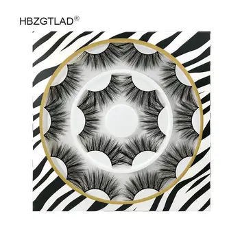 

NEW 8pairs 100% Real Mink Eyelashes 3D Natural False Eyelashes 3d Mink Lashes Soft Eyelash Extension Makeup Kit Cilios