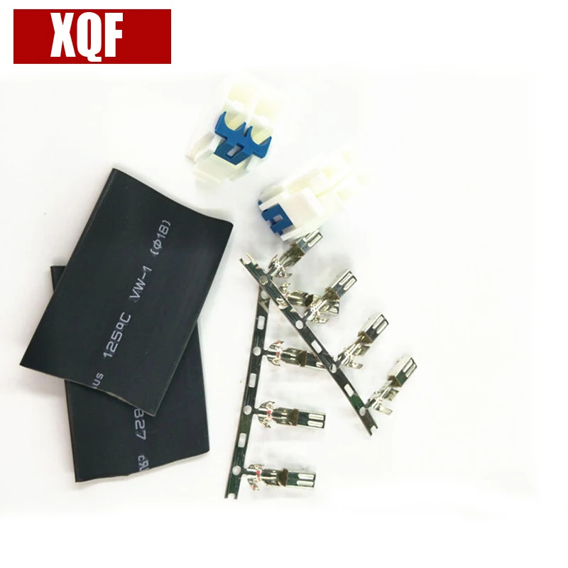 XQF 10pcs 4pin Power connector cable for YAESU ICOM KENWOOD IC-7000IC-7600 FT-450 TS-480 | Мобильные телефоны и