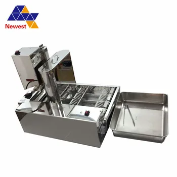

1800pcs/h electric mini donut machine/ 4 rows stainless steel 3-5cm donut machine fryer