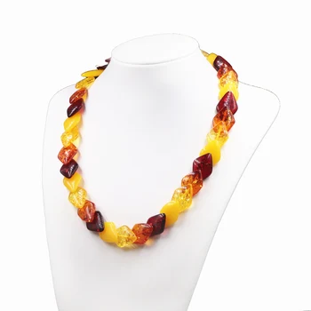 

Personality Exaggeration Necklace Female African Jewelry Collar Colorful Beads Necklaces Elegant Banquet Party Accessories B345