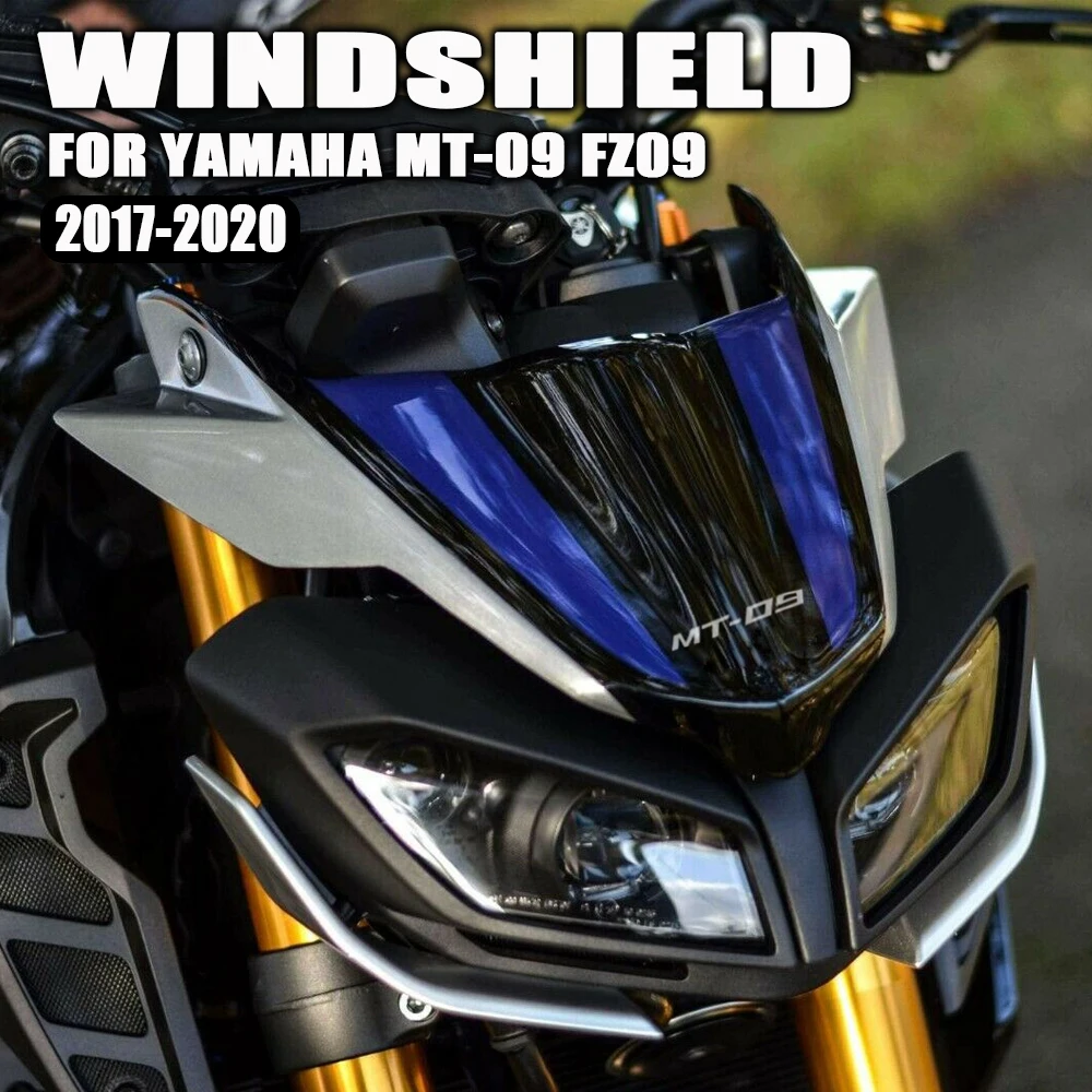 

Suitable For Yamaha MT09 FZ09 MT 09 FZ 09 Motorcycle Accessories Front Nose Cone Fairing Wheel Fender Extension Cover 2017-2020