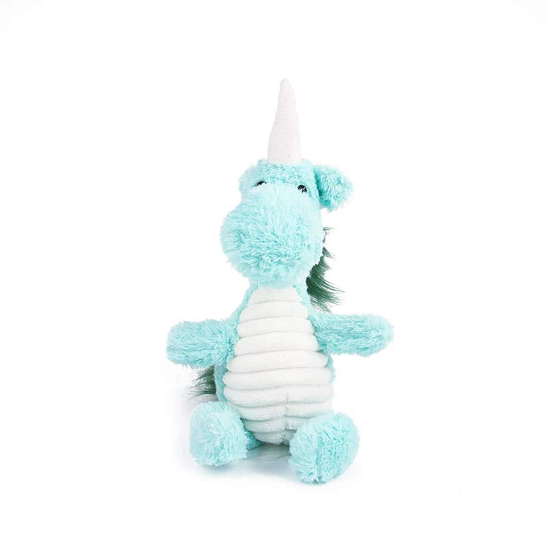 Unicorn CAWAYI питомник игрушка для собак Щенок Плюшевые жевательные пищалки звуковые игрушки для собак zabawki dla psa juguete perro jouet chien - Цвет: Unicorn