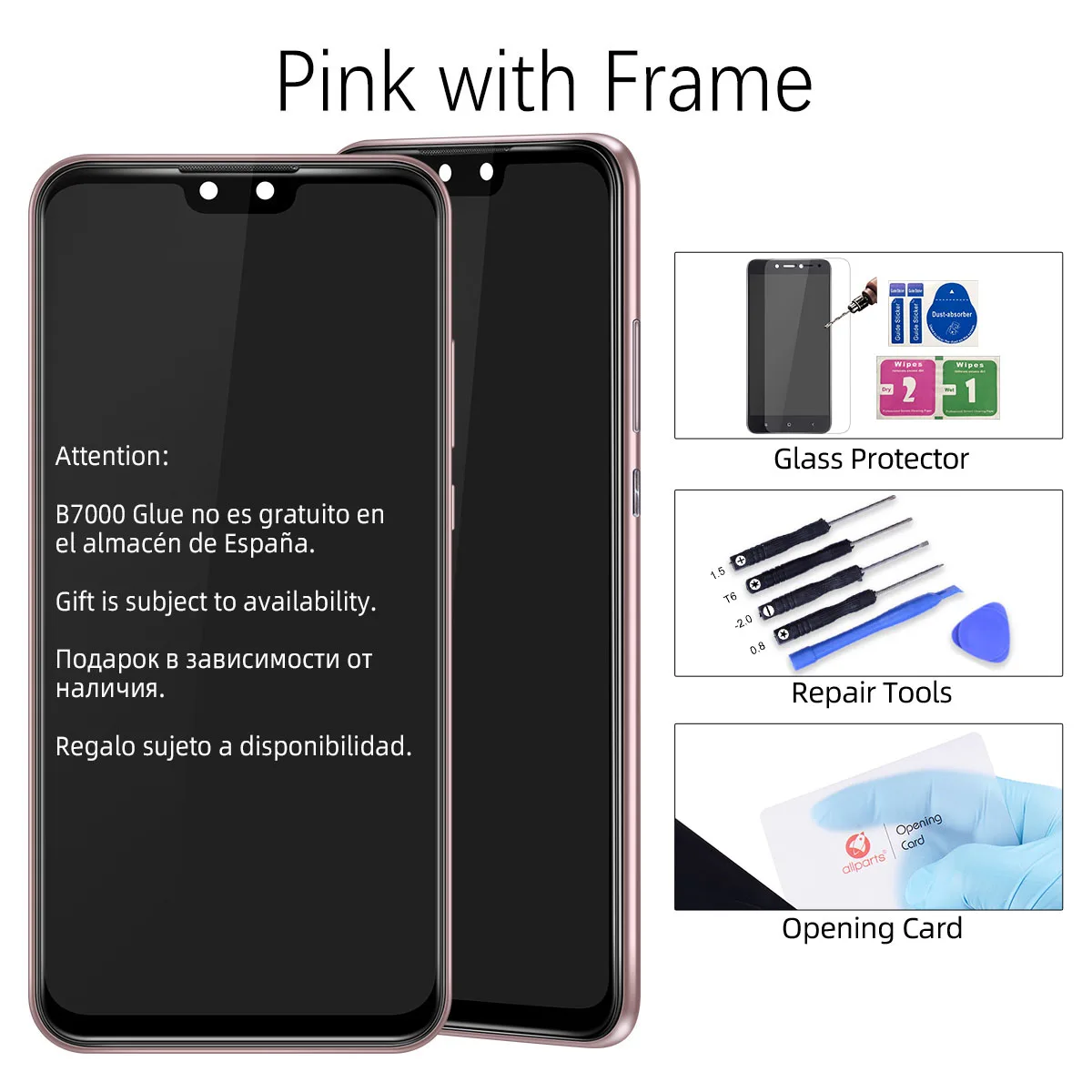Pink with Frame 6," Дисплей для huawei Y9 ЖК-дисплей Дисплей Сенсорный экран дигитайзер для huawei наслаждаться 9 Plus ЖК-дисплей JKM-LX1 JKM-LX2 JKM-LX3 - Цвет: Pink with Frame