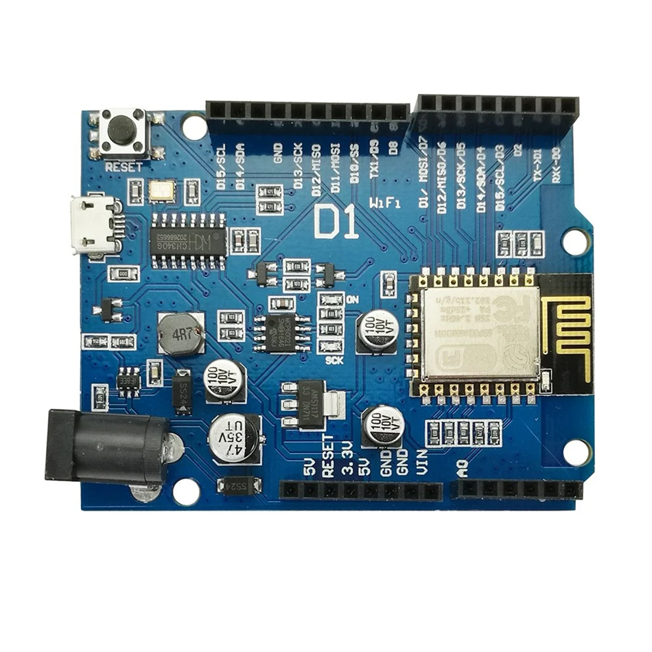 D1 CH340 CH340G WiFi макетная плата ESP8266 ESP 12 12F ESP12E ESP12F модуль для Arduino IDE UNO R3 Micro USB