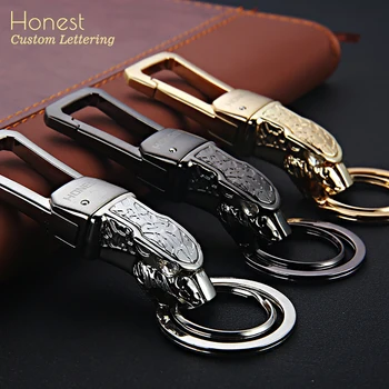 

Honest Luxury Classic Key Chain Custom Men Women Car KeyChain Men Key Holder Ring Gift for Men Women Jewelry Leopard Bag Pendant