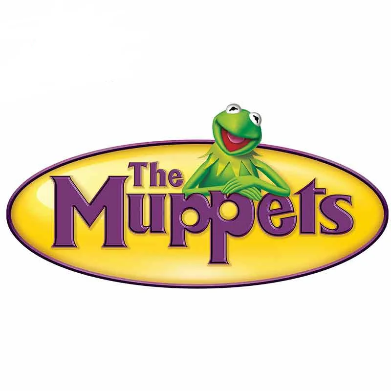 13 см автомобильные наклейки и Переводные картинки для Muppets Kermit Frog логотип модный