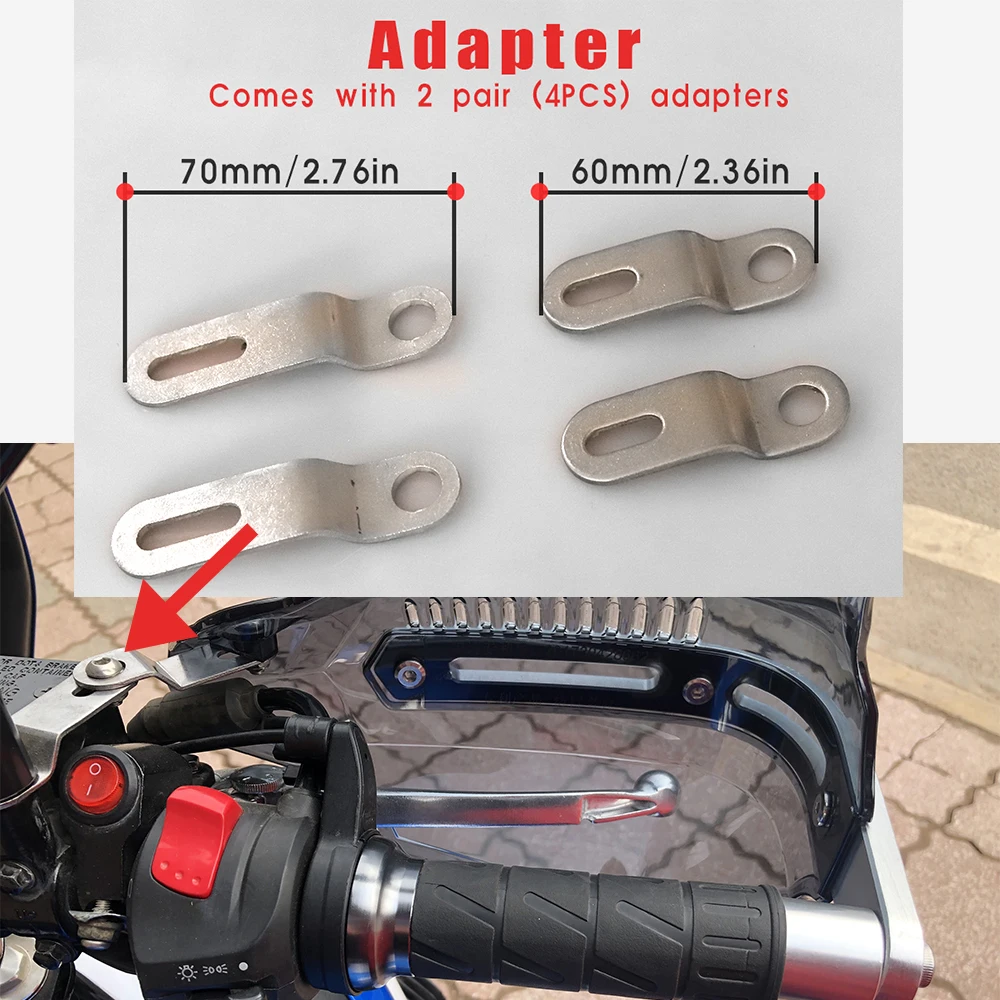 Защита руля мотоцикла для honda cbr 600 f4i 2001 kawasaki z800 Yamaha DragStar 1100 honda lead 110