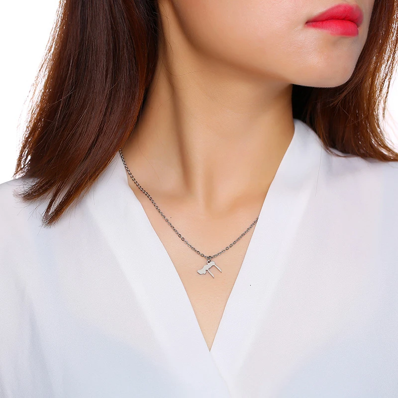 Женское Ожерелье с изображением еврейского символа жизни ювелирное изделие не