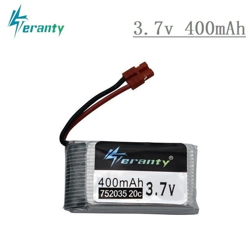3,7 V 400mah литий-полимерный Батарея Зарядное устройство наборы для SYMA X15 X5A-1 X15C X15W дрона с дистанционным управлением вертолета запасные Запчасти 3,7 v Перезаряжаемые Батарея