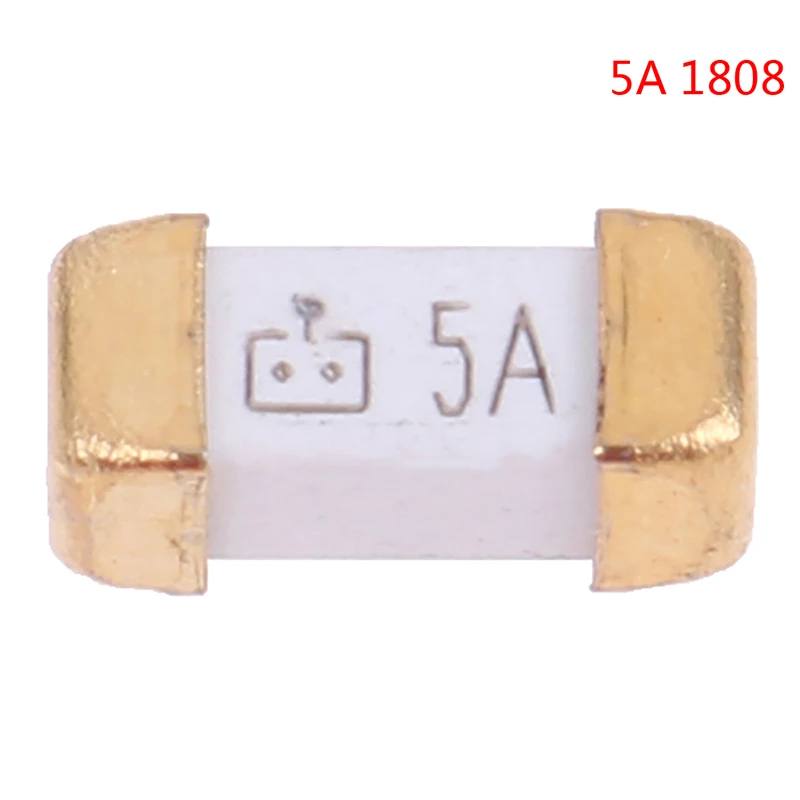 10 штук в партии стопы 1808 125V SMD Быстрый плавкий предохранитель 0.5A 0.75A 1A 2A 3A 4A 5A 6.3A 8A 10A 0451 ультра-быстрое предохранители