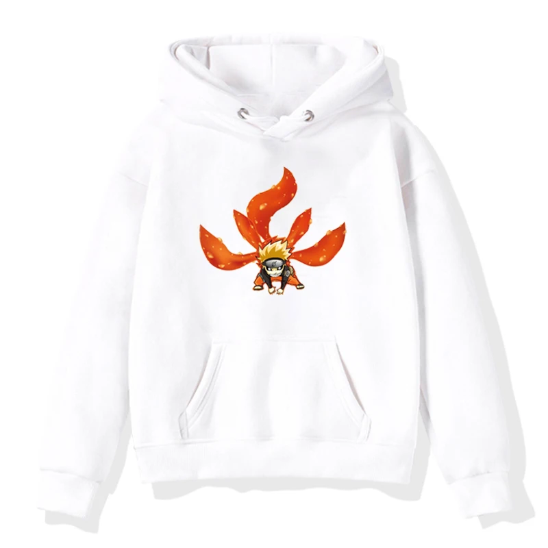 Hoodies 3 Толстовки для маленьких мальчиков и девочек; сезон осень-зима; Детские Бархатные толстовки с капюшоном; модная толстовка с длинными рукавами с капюшоном «Наруто»; детская футболка; одежда - Цвет: Hoodies 3