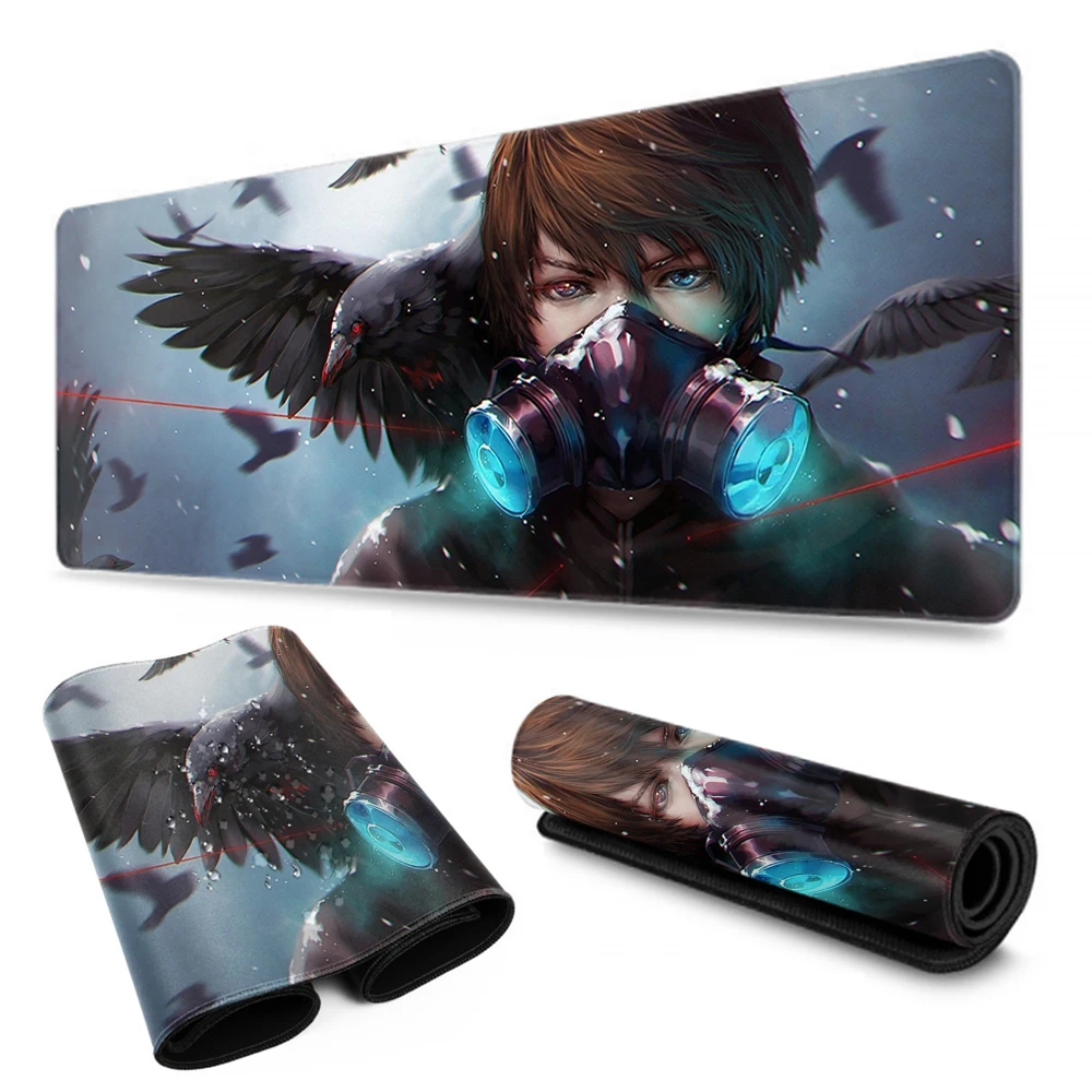 

80x30cm Simple Mouse Pad Overlock Gaming Table Mat Computer Gift Table Mat Card Mouse Pad Table Mat Home Decoration Table Mat