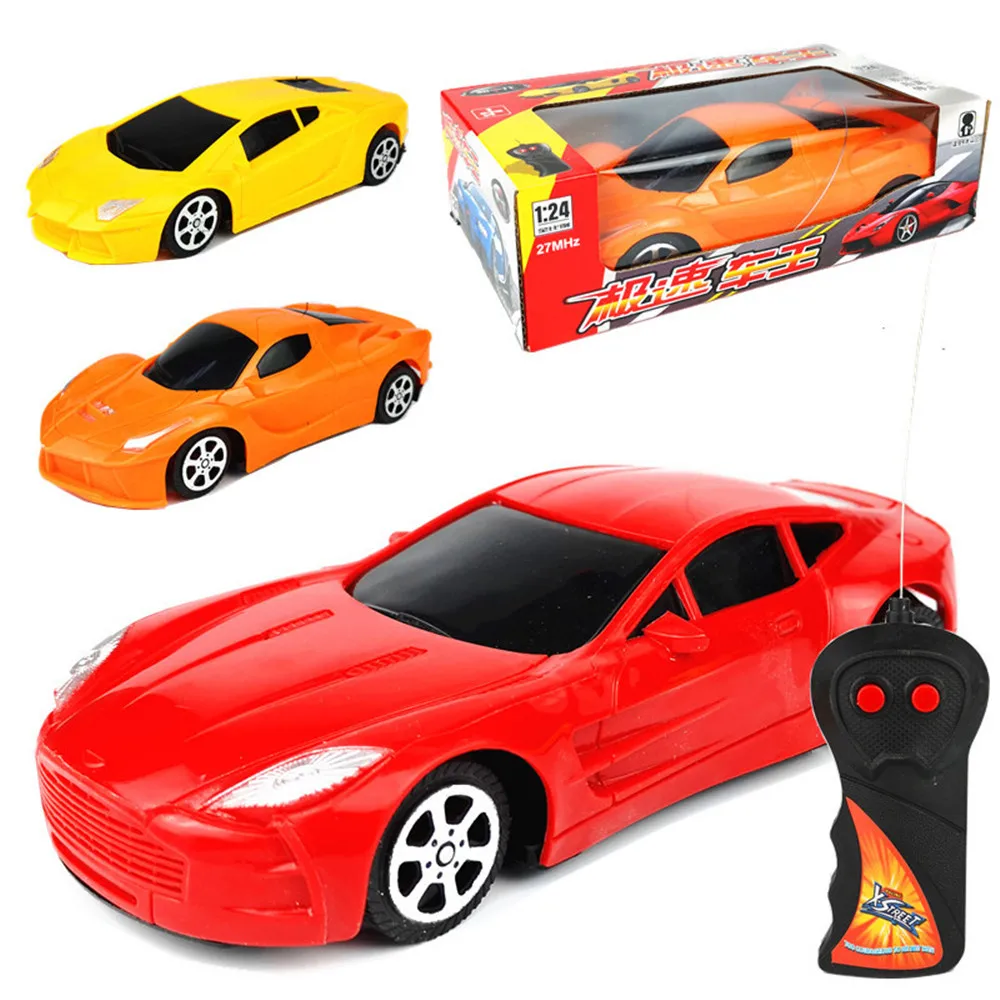 

New Electric Wireless Remote Control Car 1:24 Two-way Simulation Sports Car Children's Fighting Toys Gifts Birthday Gift 889
