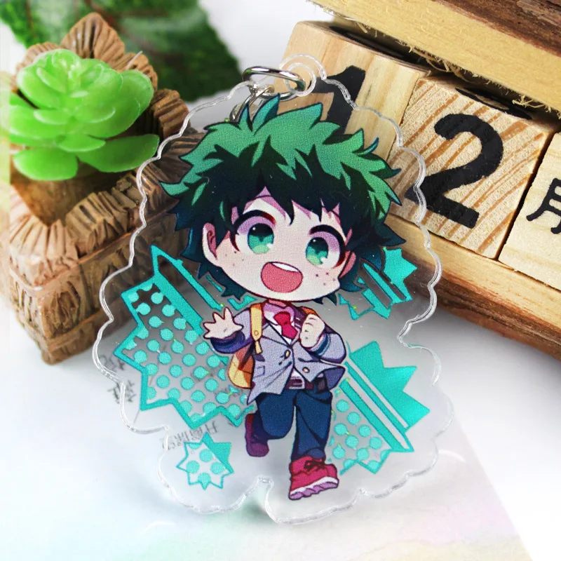 Аниме My Hero Academy izku Midoriya, Маскарадные костюмы, пальто, галстук, школьная форма для девочек, платье, костюм, женский комплект одежды - Цвет: Keychain 5