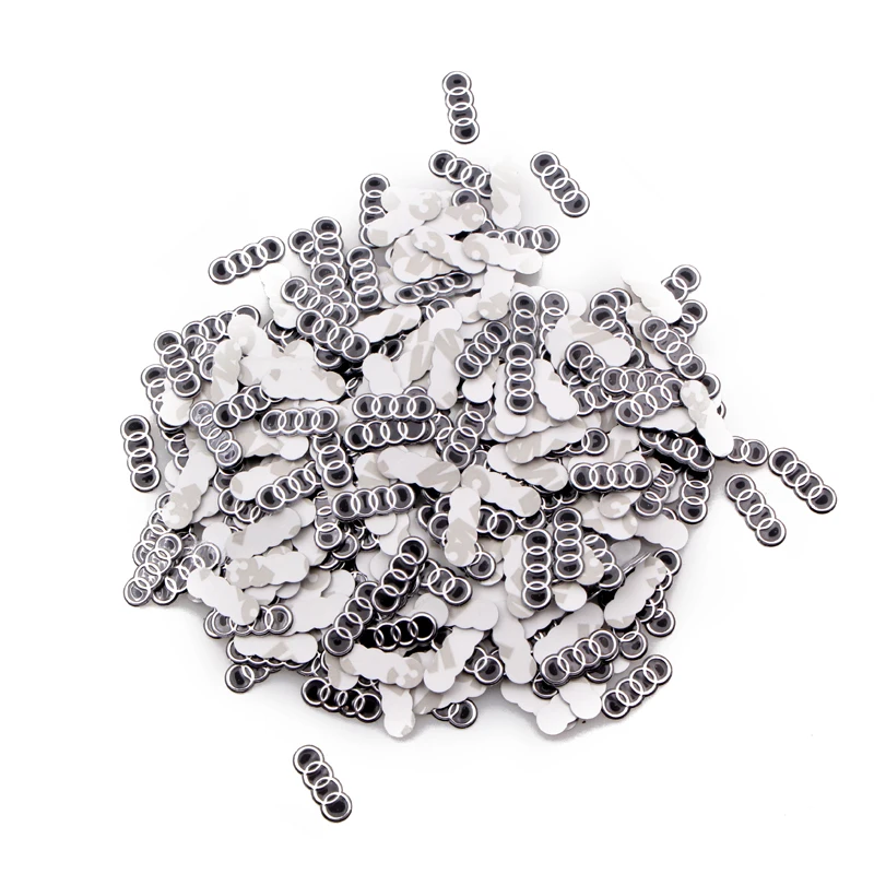 

50pc 16X6mm Car Key sticker car key cover emblem sticker For audi a3 a4 a5 a6 a7 a8 Q3 Q4 Q5 Q6 Q7 b8 b6 Car styling Accessories