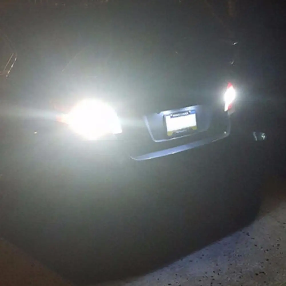 2 шт. 50 Вт 921 912 T10 T15 светодиодный ОД 6000K HID Белый резервный фонарь заднего хода