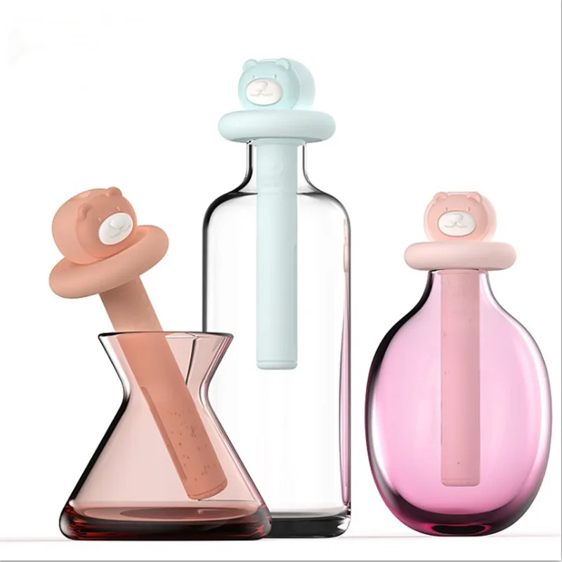 

BOMEINENG Unlimited USB Humidifier Ultrasonic Cool Mist Maker Aroma Oil Diffuser Cute Bear Mini Air Humidifier for Home Office