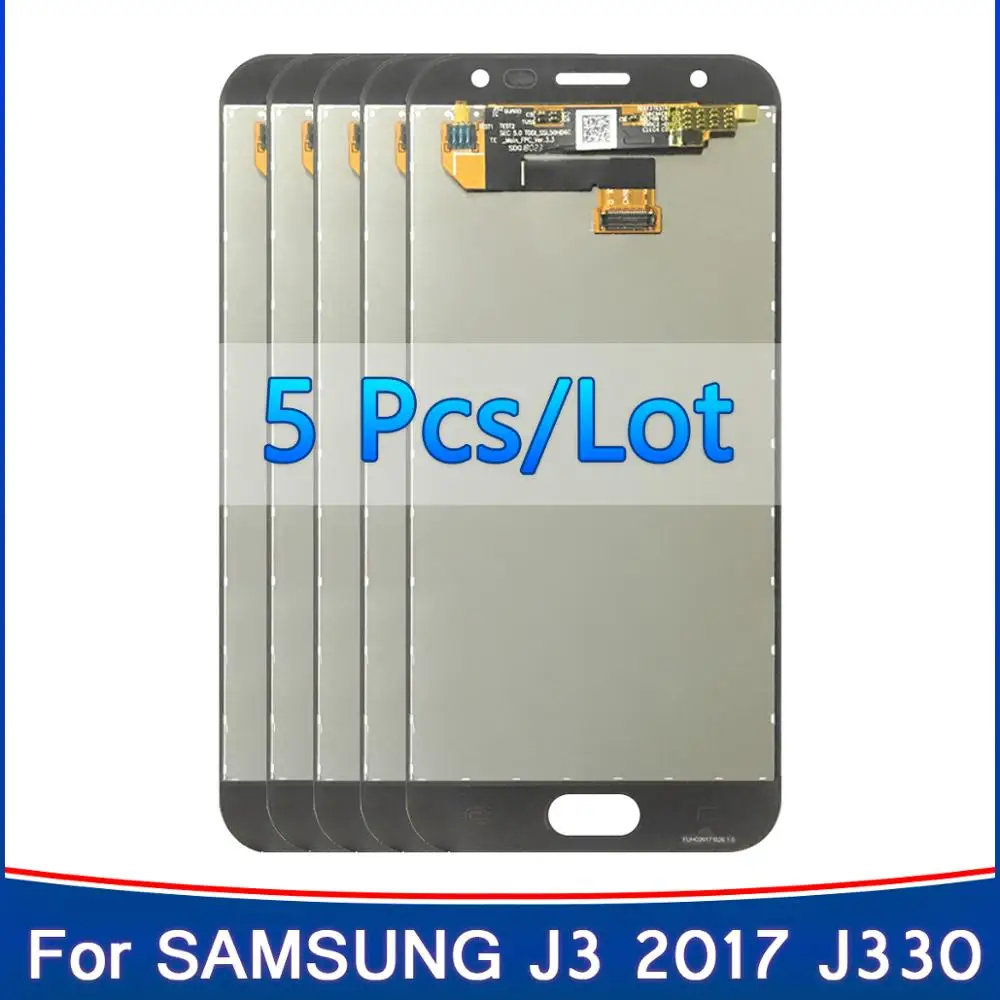 5 шт. новый 100% протестированный для Samsung Galaxy J3 2017 J330 J330FN SM J330DS ЖК дисплей с