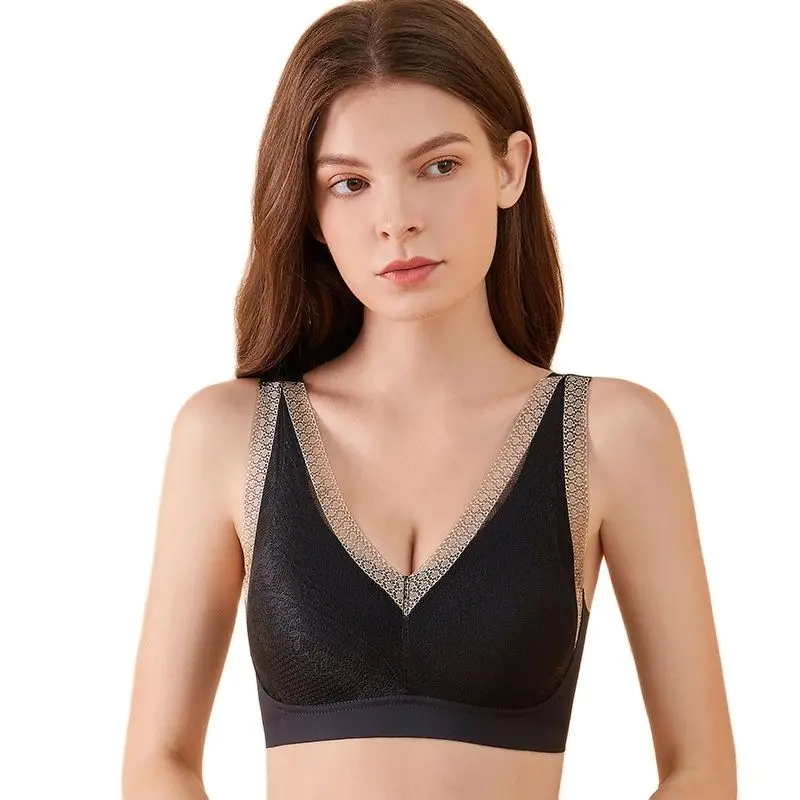 Sexy Lace Padded Bra Seamless Brassiere Women's Lingerie Sleeping Bras