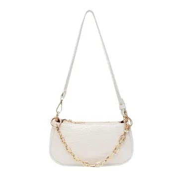 

Women Girl Fashion Crocodile Pattern PU Leather Handbag Shoulder Messenger Bag Satchel Tote