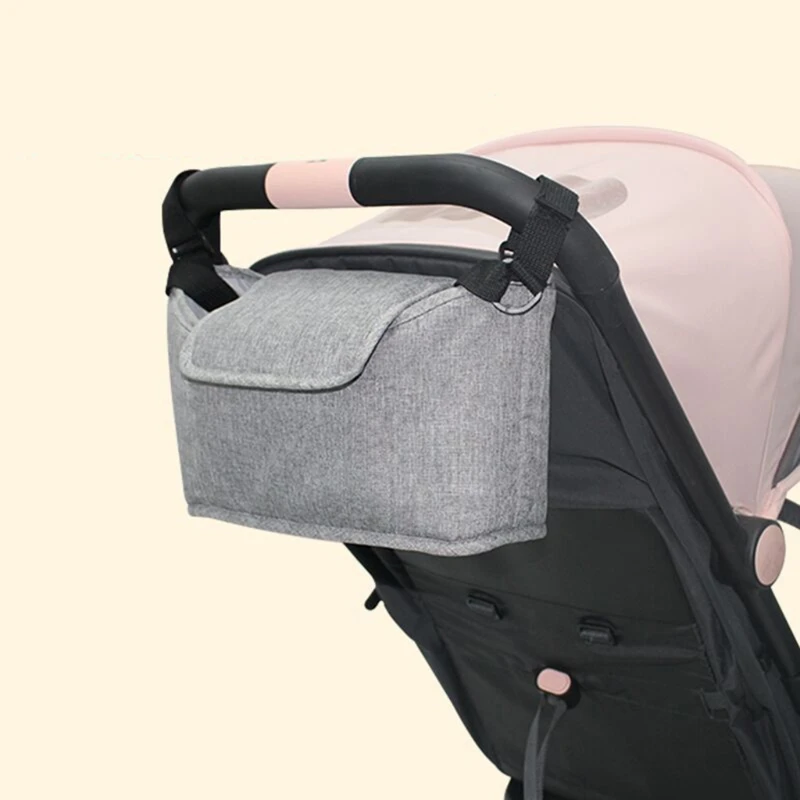 Waterproof Portable Baby Stroller Organizer Bag Multi-pocket Flax Nappy Hanging bag Cup Holder Pram Buggy Cart Bottle Mummy Bag baby stroller accessories products