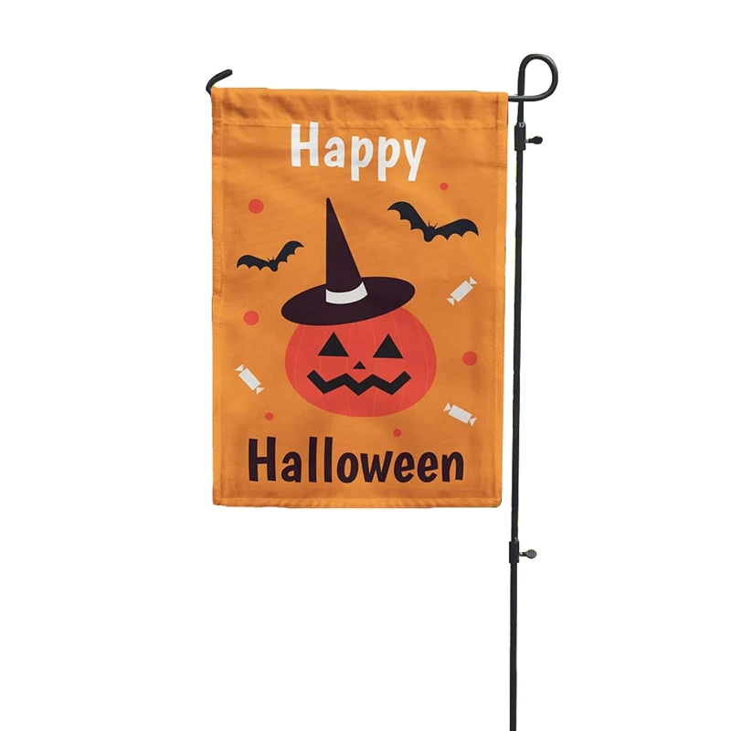 

2020 New Arrival Halloween Garden Flags Double Sided Outdoor Holidays Decorative Lawn Yard Flags decorations Hot Sale Top
