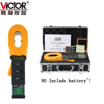 Buy VICTOR Instrument VC6412+ Digital Clamp Grounding Resistance Meter Lightning Protection Tester Grounding Resistance Meter