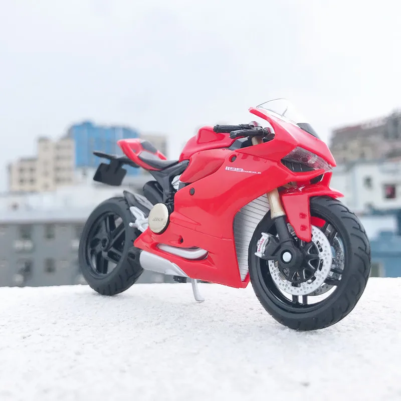 

Maisto 1:18 Ducati-Hypermotard Static Die Cast Vehicles Collectible Hobbies Motorcycle Model Toys