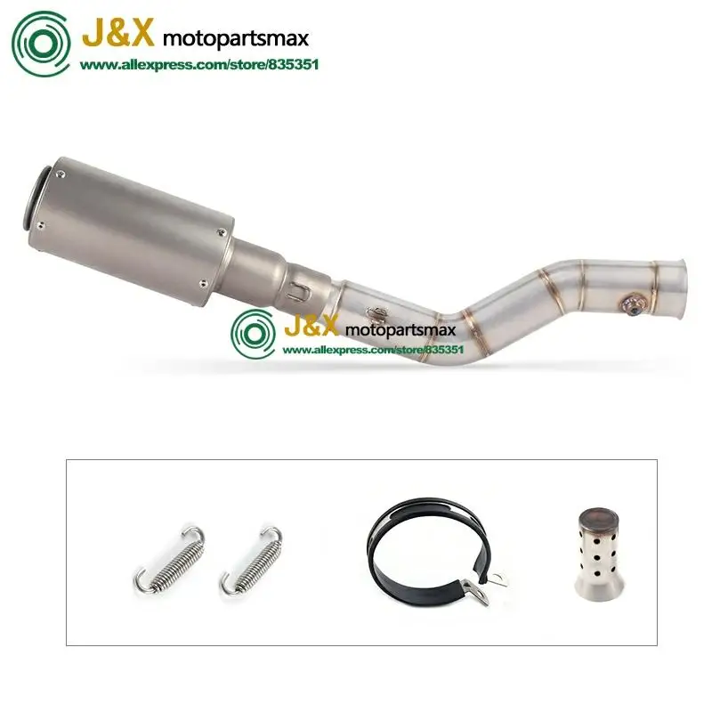 Полная выхлопная система без шнуровки для yamaha YZF R1 YZF1000 2009- мотоциклетный глушитель Модифицированная контактная Доильная труба