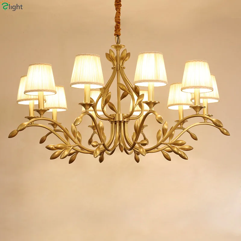 Блеск Медь светодиодный подвесной светильник с Декор в гостиную Led подвесные