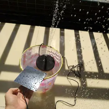 

Solar Power Fountain Water Pump DC 7V Solar Fountain Pool Water Pump Garden Plants Watering Kit Solar Pump Kit Garden Tools