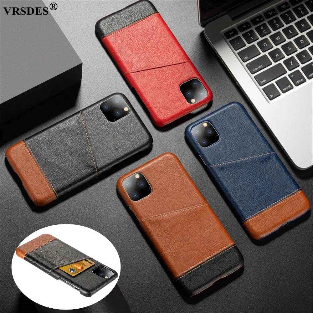

For iPhone 12 Mini 11 Pro Max Case Luxury Slim Leather Wallet Case For Samsung Galaxy S20 FE S10 S9 S8 Plus Note 20 Ultra 10 9 8
